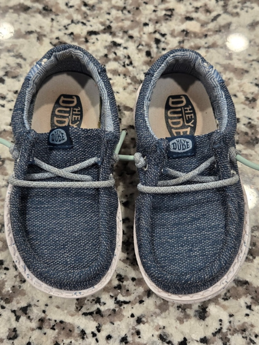 HEYDUDE Toddler Shoes – Blue – Gently Used